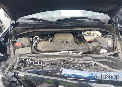 2021 GMC Sierra 1500 4Wd Double Cab Standard Box Elevation from USA, damaged, VIN 1GTR9CEK7MZ166607